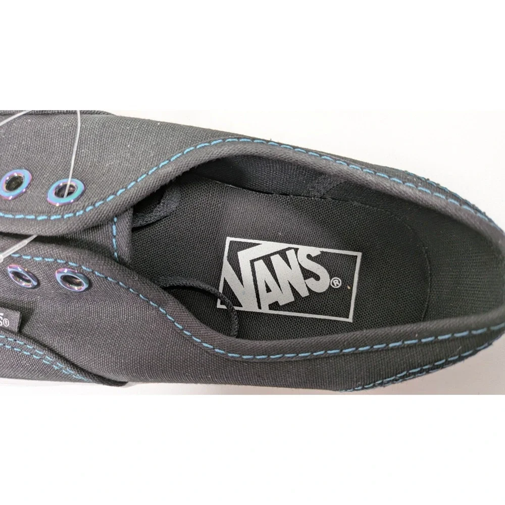 VANS‎ AUTHENTIC IRIDESCNT EYLTS BLACK MULT SHOES MENS/boys 6 WOMENS 7.5